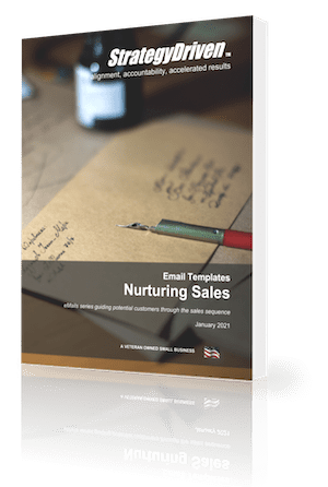 StrategyDriven Marketing and Sales Template | StrategyDriven's Nurturing Sales eMail Templates